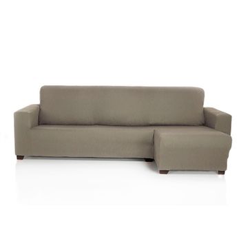 Funda chaise longue elástica Erik lino izquierdo