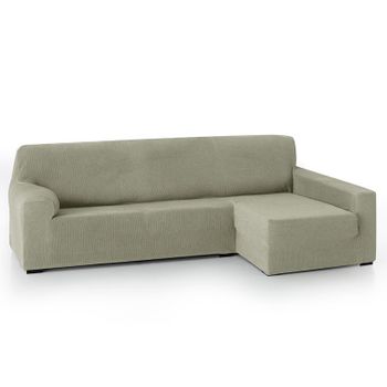 Funda Sofá Relax Chaise Longue Izquierdo Corto (250-360 cm) Gris