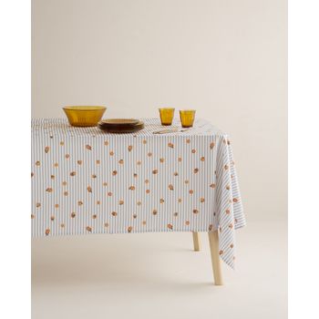 Mantel Antimanchas Para Mesa Rectangular, 100% Algodón, Mantel Picnic -  150x220cm - Van Life con Ofertas en Carrefour