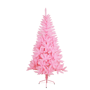 Solagua Árbol De Navidad Artificial Premium Rosa 210cm 958 Ramas, Árbol De Hoja Espumillón Con Soporte Metálico, Diámetro 110cm