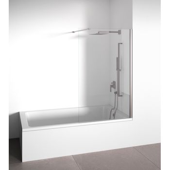 Mampara De Bañera Abatible Giratoria Bisagra 2 Hojas 120x140cm Aica con  Ofertas en Carrefour