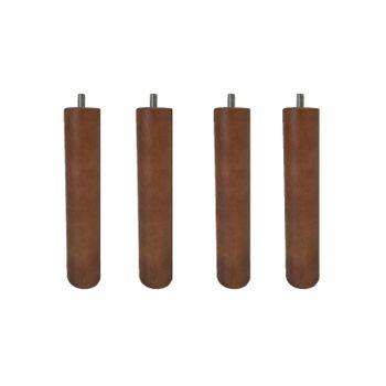 Comprar Pack 4 Patas Fijas Redondas para Somier Madera Haya 25 cm · Nesu ·  Hipercor