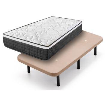 Colchón Flex Nimbus Visco 90x190 Con Tapiflex Crudo Y Almohada Flex Líder  con Ofertas en Carrefour