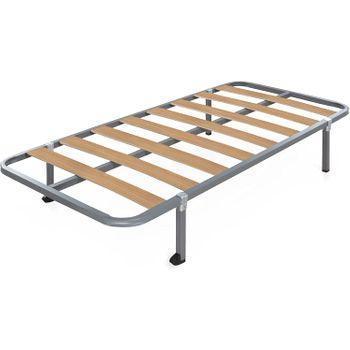 MUEBLIX.COM Somier Lama Ancha para Cama 105 x 190 cm, Somier Sin Patas