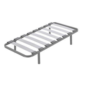 Somier 160x200 Cm Multiláminas Con Reguladores Lumbares Tubo Acerado 40x30  Mm Láminas De Haya Antideslizantes. Patas No Incluidas. con Ofertas en  Carrefour