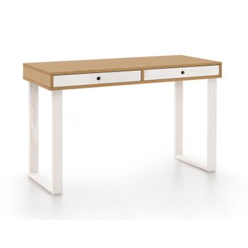 en.casa]® Mesa Escritorio Odense - Escritorio De Ordenador - 75 X 120 X 60  Cm - Mesa Para Jóvenes - Mesa De Oficina - Mesa De Trabajo - Blanco con  Ofertas en Carrefour