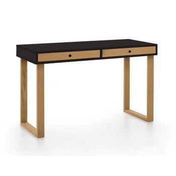 Pack Muebles De Oficina Con Mesa Escritorio Reversible Con Almacenamiento Y  Armario Bajo, Natural / Blanco Brillo - Rox con Ofertas en Carrefour