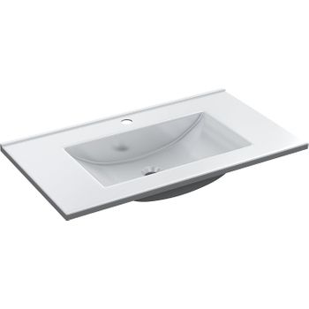 Mueble Bajo Lavabo Acabado Blancocambrian. Puerta Reversible. Mueble Para  Lavabo Con Pedestal. con Ofertas en Carrefour