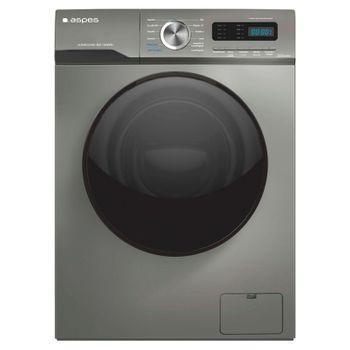 Lavadora Aspes Al9400cidvbx Look Inox 9kg Vapor C