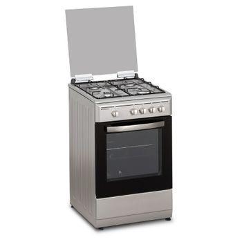 Cocina Gas Aspes Akg4500x Inox 4f