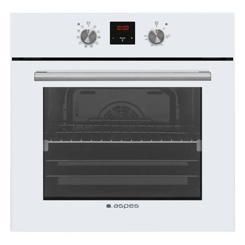 Horno Aspes Ahm10700dcb 69l 10 Programas  Display Tácil A Blanco 59,5 Cm