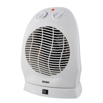 Calefactor Ventilador Svan Scev2001v 2000w Oscilante 90º Blanco