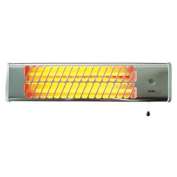 Estufa halógena con pie 3 potencias 400 / 800 / 1200W