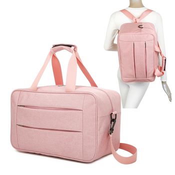 Bolsa De Cabina Convertible En Mochila 40x20x25cm 20l - Rosa