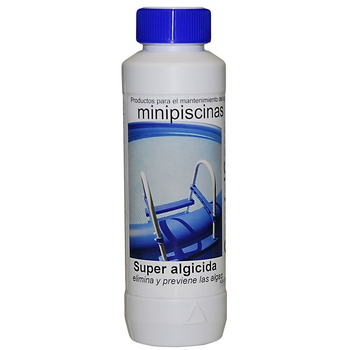 Algicida Súper Crystalcare Especial Para Minipiscinas. Botella 500 Ml.