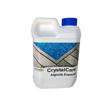 Algicida Especial Crystalcare Para La Prevención Y Eliminación De Algas. Botella 2 Lt.