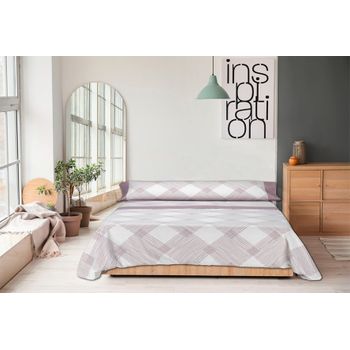 Juego De Sábanas Invierno Afelpadas Pirineo Suave Aruba Cama 135cm Gris  Donegal con Ofertas en Carrefour