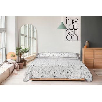 Juego De Sabanas 3 Piezas Franela Invierno Aintree Cama De 135 Cm Nude con  Ofertas en Carrefour