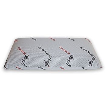 Almohada Carbono Therapeutic 75cm Individual Con Núcleo De Grafeno Y Tejido Tecnológico De Carbono