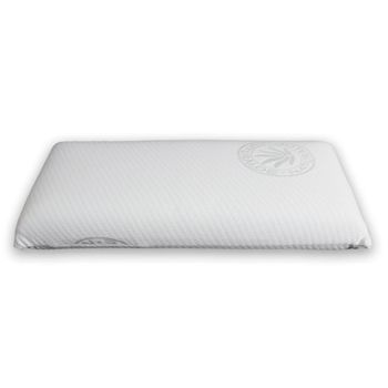 Almohada Natural Sport 70cm Individual De Aloe Vera Con Núcleo De Soja Natural Y Memory Foam