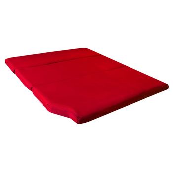 Cama Para Camper Volkswagen California T4 - 5cm Grosor Con Hr Suave 20kg/m3 - Rojo