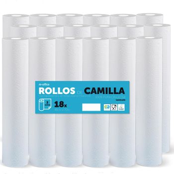 Rollo Para Camilla, Rollo Papel Para Camilla De Procedimientos Médicos,papel Para Camilla De Estética Y Masaje (48 Cm X 70m Laminado Virgen 18 Ud)