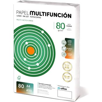 MP – Folios Din A4 80gr, 500 Hojas, Papel Blanco Premium para Impresora  Multifunción, para Uso de Oficina, Material Escolar, Paquete de Impresión  Multiusos : : Oficina y papelería