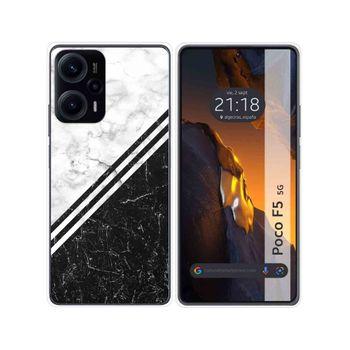 Funda Silicona Para Xiaomi Poco F5 5g Diseño Mármol 01 Dibujos