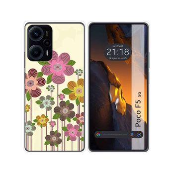 Funda Silicona Para Xiaomi Poco F5 5g Diseño Primavera En Flor Dibujos