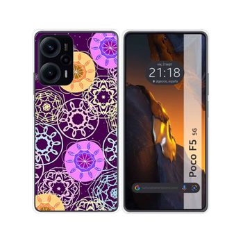 Funda Silicona Para Xiaomi Poco F5 5g Diseño Radial Dibujos