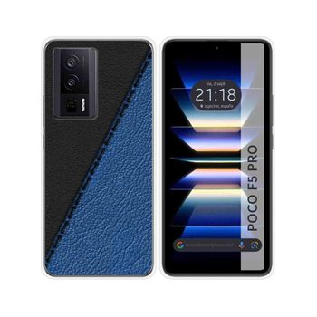 Funda Silicona Para Xiaomi Poco F5 Pro 5g Diseño Cuero 02 Dibujos