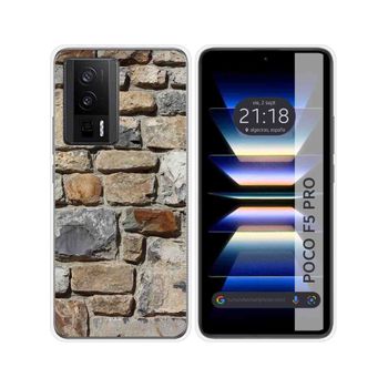 Funda Silicona Para Xiaomi Poco F5 Pro 5g Diseño Ladrillo 03 Dibujos