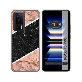 Funda Silicona Para Xiaomi Poco F5 Pro 5g Diseño Mármol 07 Dibujos