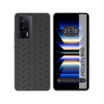 Funda Silicona Para Xiaomi Poco F5 Pro 5g Diseño Metal Dibujos