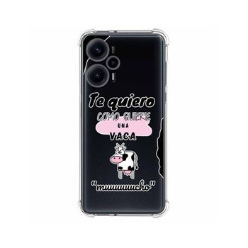 Funda Silicona Antigolpes Para Xiaomi Poco F5 5g Diseño Vaca Dibujos