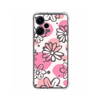 Funda Silicona Antigolpes Para Xiaomi Poco F5 5g Diseño Flores 09 Dibujos