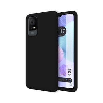 TCL 40 SE Funda Gel Tpu Silicona dibujo Metal