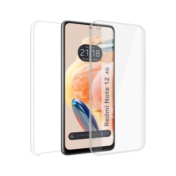 Funda Doble Transparente Pc + Tpu Full Body 360 Xiaomi Redmi Note 12 4g