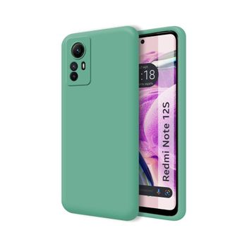 Funda Silicona Líquida Ultra Suave Xiaomi Redmi Note 12s Color Verde