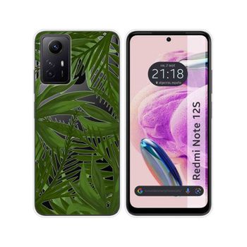 Funda Silicona Transparente Xiaomi Redmi Note 12s Diseño Jungla Dibujos