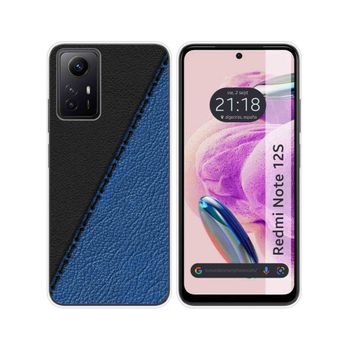 Funda Silicona Xiaomi Redmi Note 12s Diseño Cuero 02 Dibujos