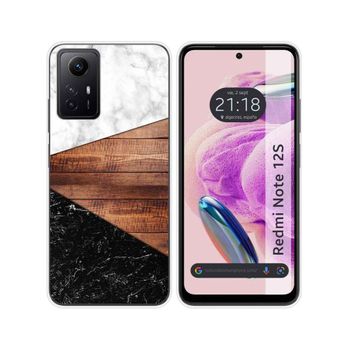 Funda Silicona Xiaomi Redmi Note 12s Diseño Mármol 11 Dibujos