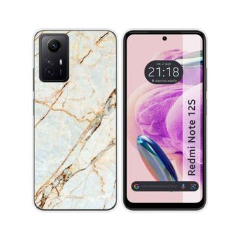 Funda Silicona Xiaomi Redmi Note 12s Diseño Mármol 13 Dibujos