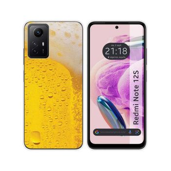 Funda Silicona Xiaomi Redmi Note 12s Diseño Cerveza Dibujos