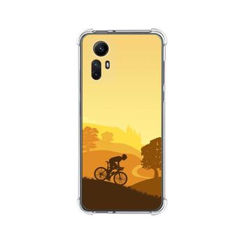 Funda Silicona Antigolpes Xiaomi Redmi Note 12s Diseño Ciclista Dibujos