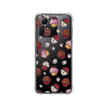 Funda Silicona Antigolpes Xiaomi Redmi Note 12s Diseño Muffins Dibujos