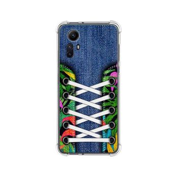 Funda Silicona Antigolpes Xiaomi Redmi Note 12s Diseño Zapatillas 13 Dibujos