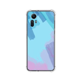 Funda Silicona Antigolpes Xiaomi Redmi Note 12s Diseño Acuarela 10 Dibujos