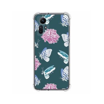 Funda Silicona Antigolpes Xiaomi Redmi Note 12s Diseño Flores 10 Dibujos