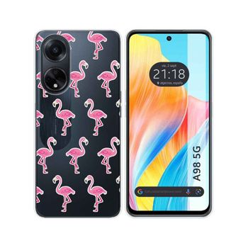 Funda Silicona Oppo A98 5G Diseño Ladrillo 02 Dibujos